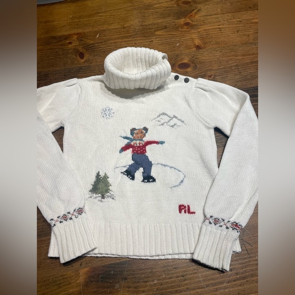 Ralph Lauren Other - Ralph Lauren Girls 6/7 Classic Ice Skater-Intarsia Sweater